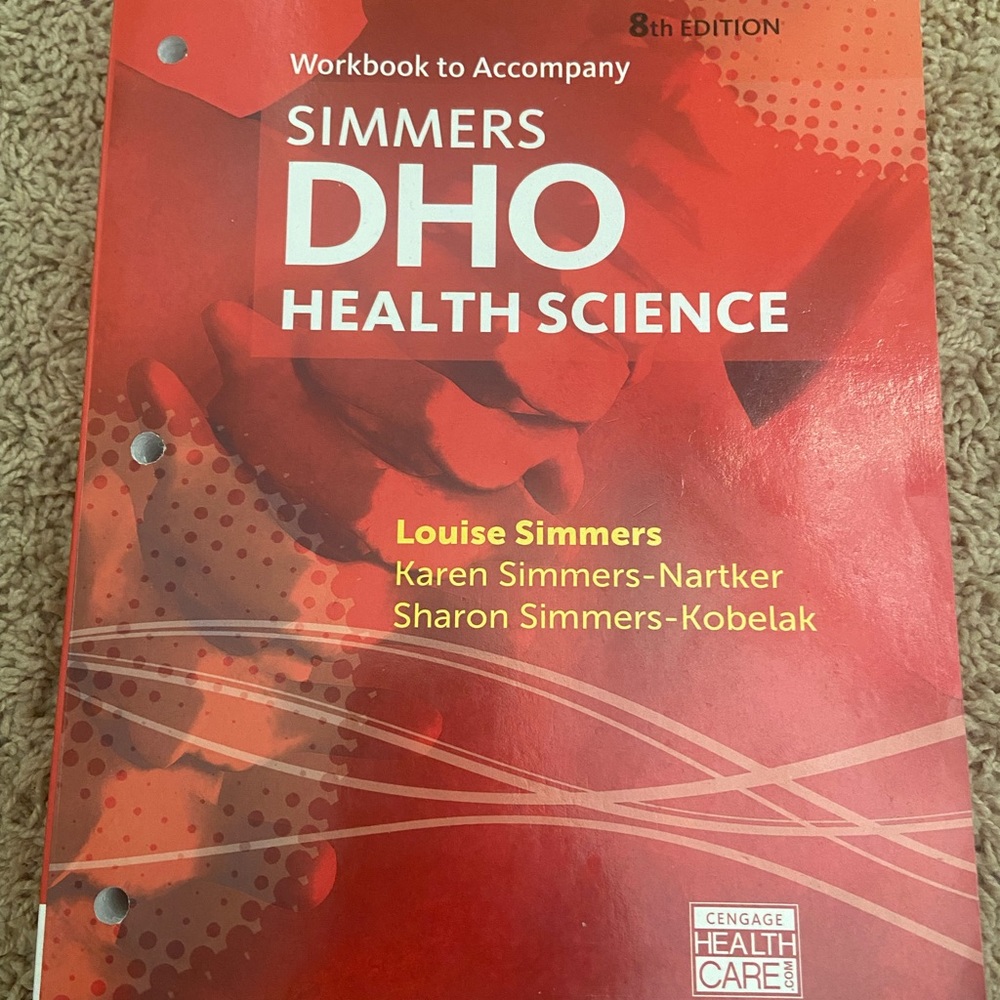 DHO WORKBOOK BRAND NEW NEVER-USED!